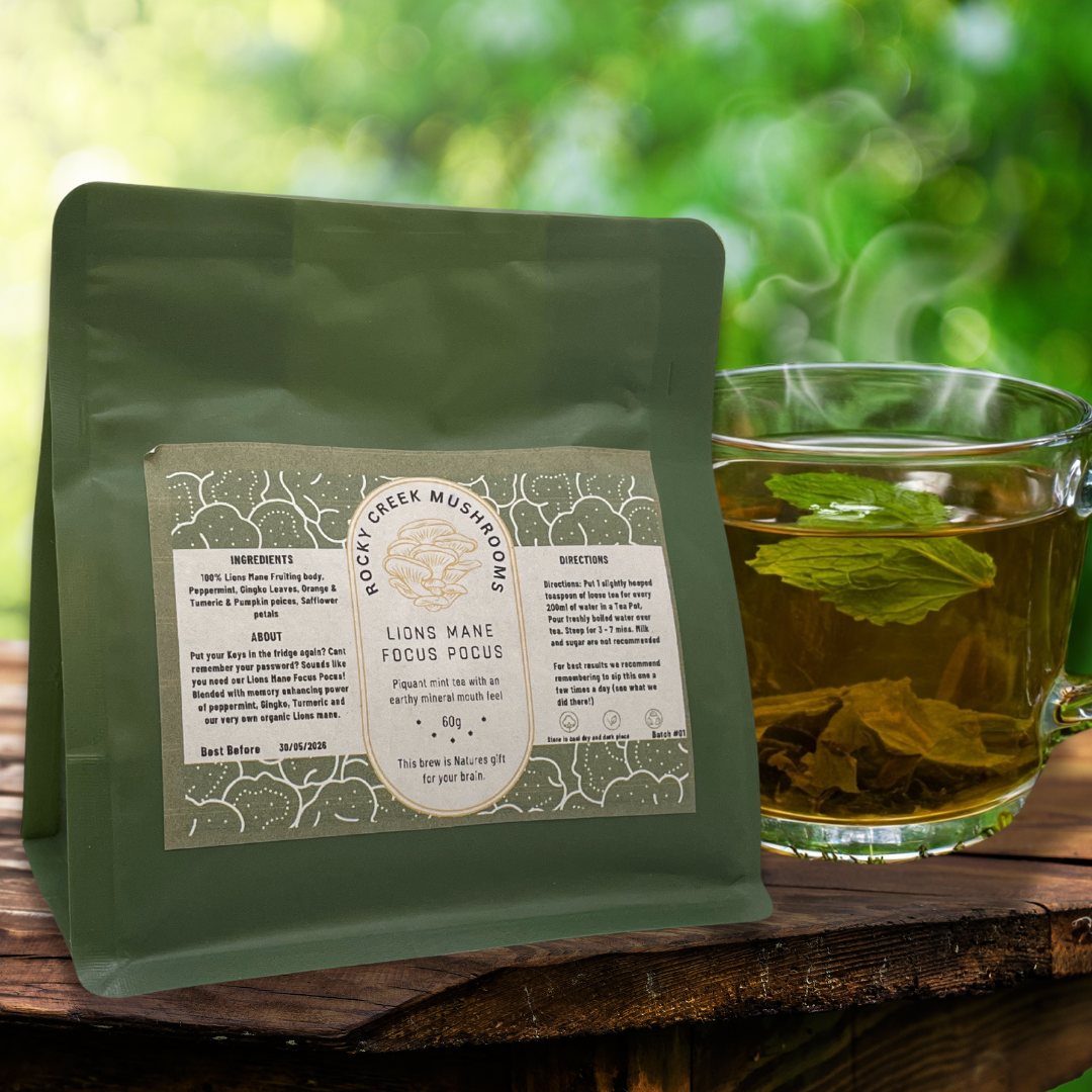 Lions Mane Focus Pocus Herbal Tea