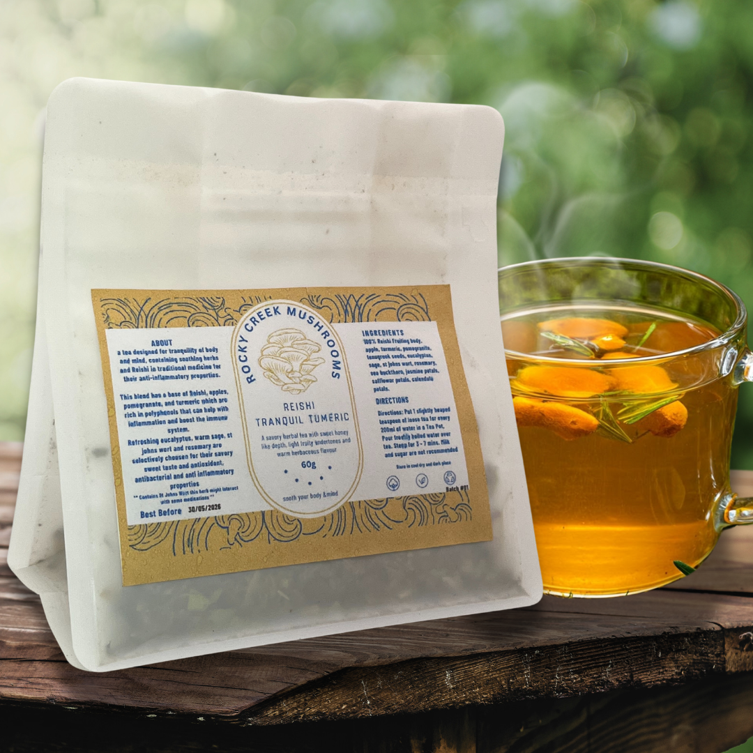 Reishi Tranquil Turmeric Herbal Tea