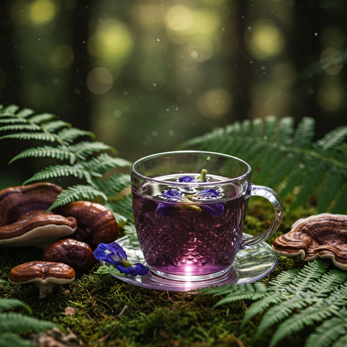 Reishi Blue Sunshine Herbal Tea