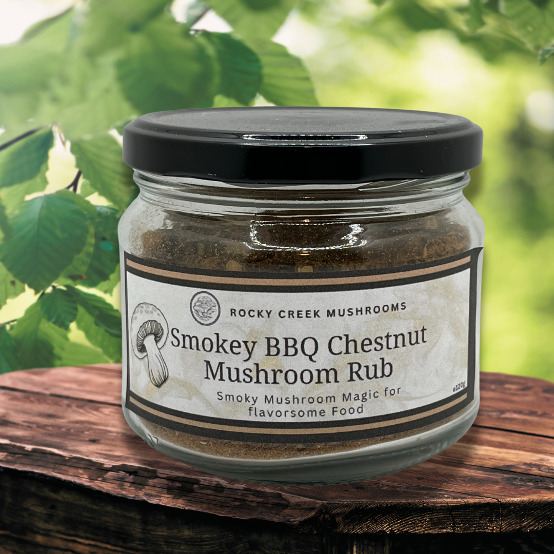 Smokey BBQ Chestnut Mushroom Rub