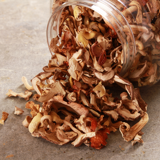 Mixed dried mushrooms